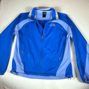 The North Face Women's Full Zip Windbreaker Lightweight Jacket Flight Series LG
